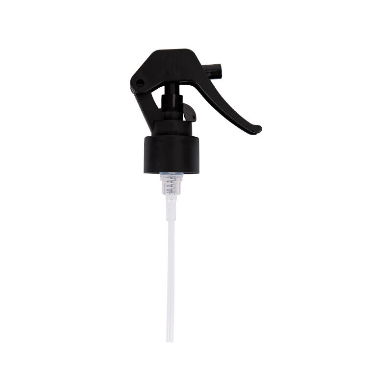 Svart plast glatt skjørt trigger sprayer 