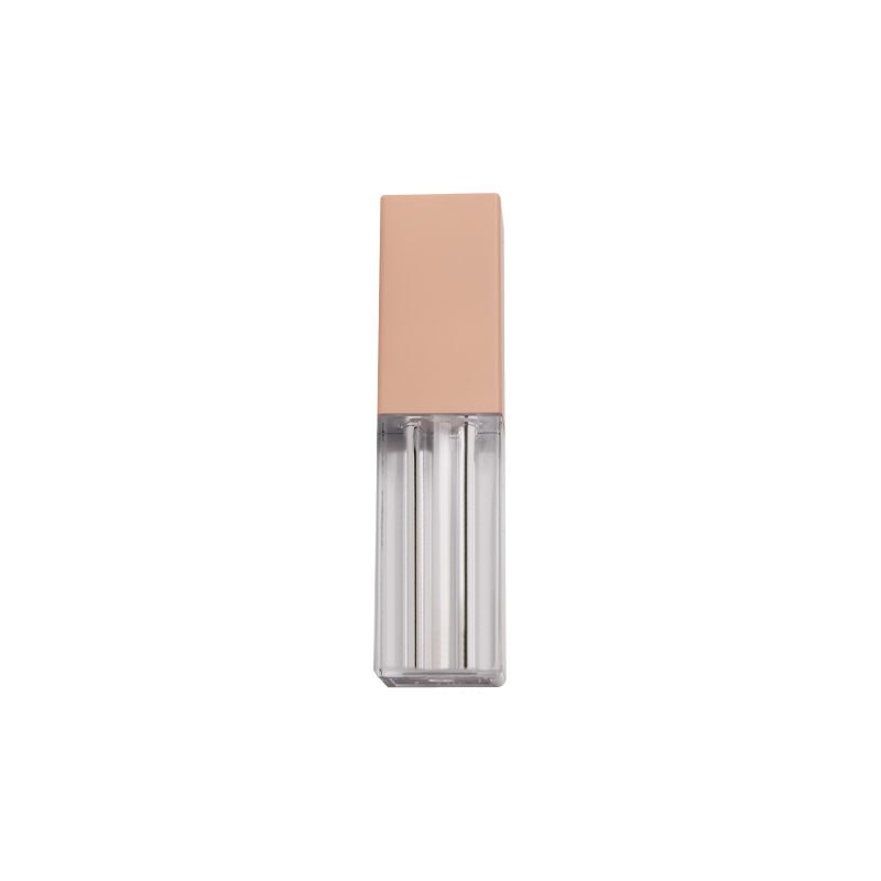4,5 ml hud rosa lipgloss firkantet rør