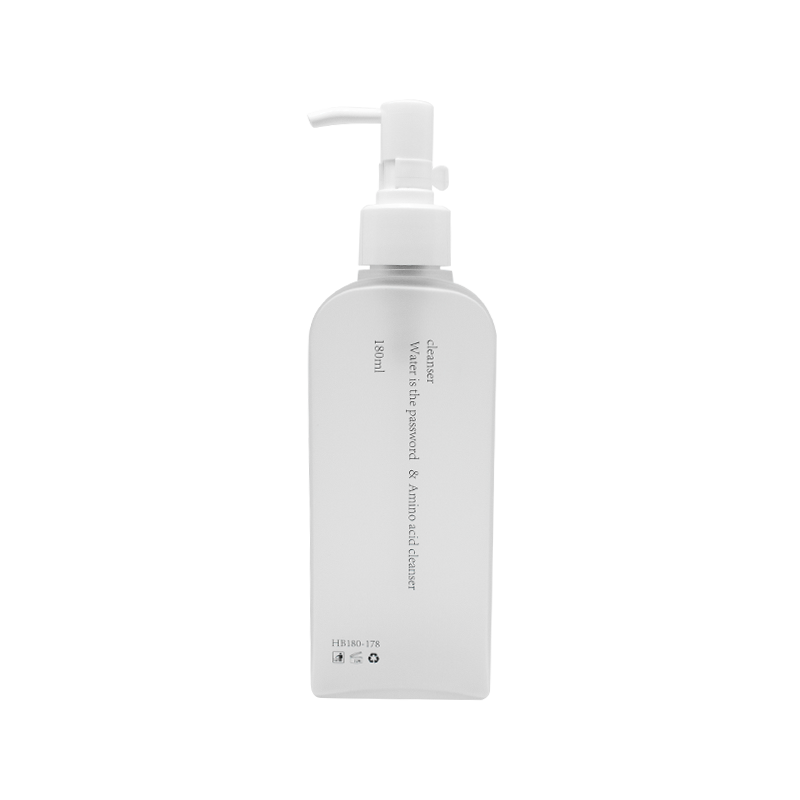 Petg 180 ml flat skummende rensemasse flaske