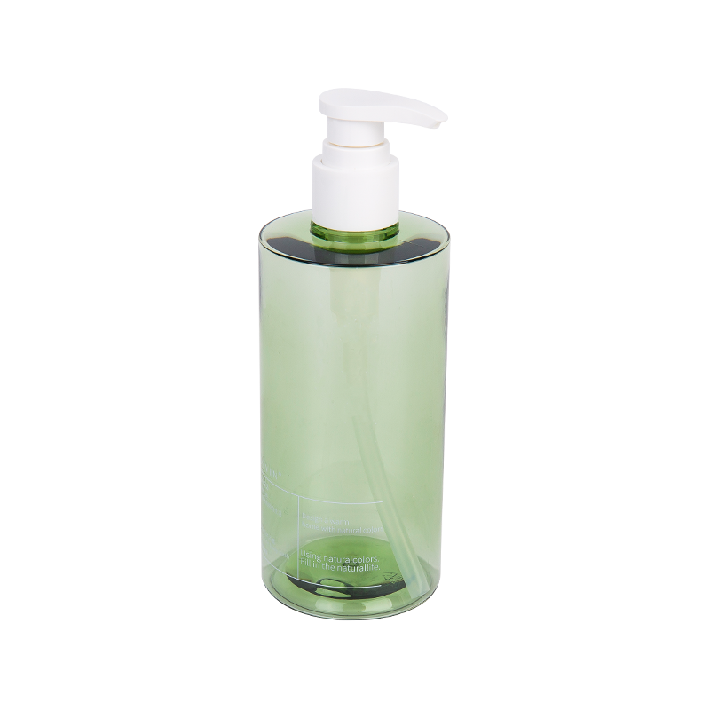 300 ml elegant høy grønn PETG pumpeflaske